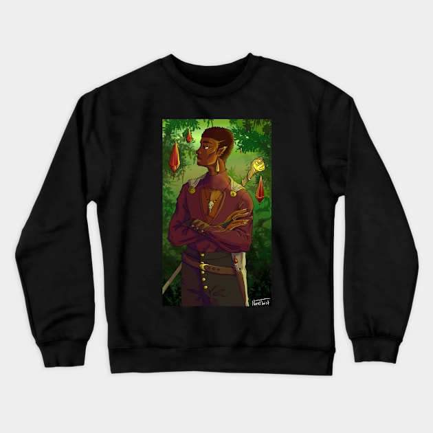 Necromancer Crewneck Sweatshirt by NarretTwist